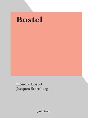 cover image of Bostel